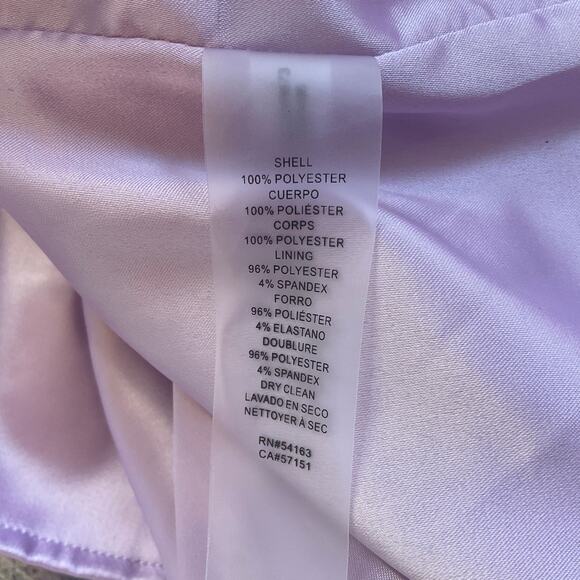 Vince Camuto Sparkly Sequined Mini Sheath Cocktail Dress Size 6 Pink and Silver - Picture 11 of 13